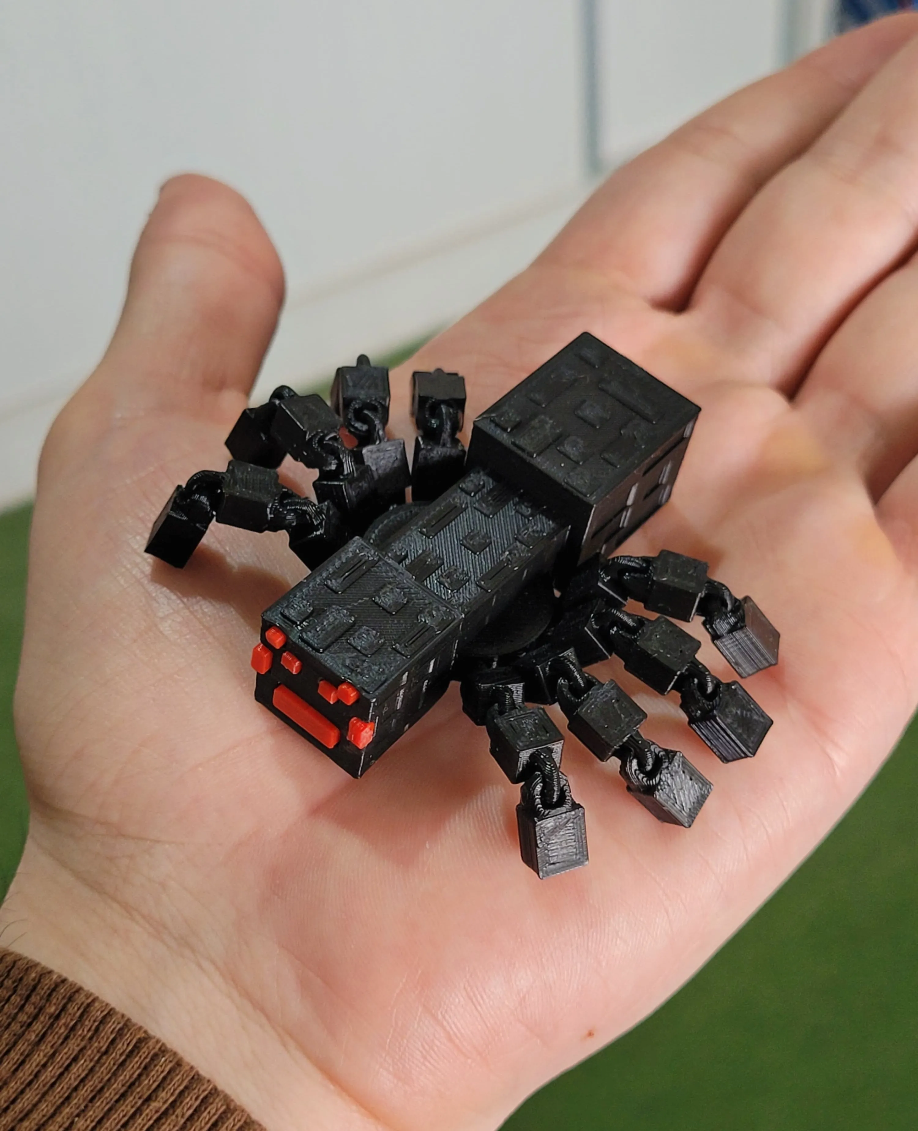 マインクラフト スパイダー フレキシ プリントインプレイス 可動式