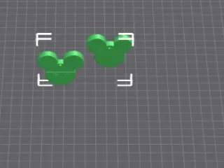 Mickey Mouse Keychain