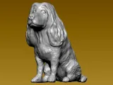Dog Cocker Spaniel statue - 3D print-0