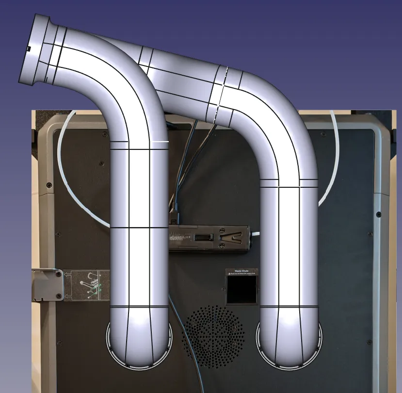 k2 plus, space-saving ventilation outlet to 100mm pipe vent