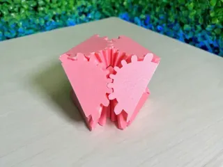 Hourglass Gear Fidget Toy