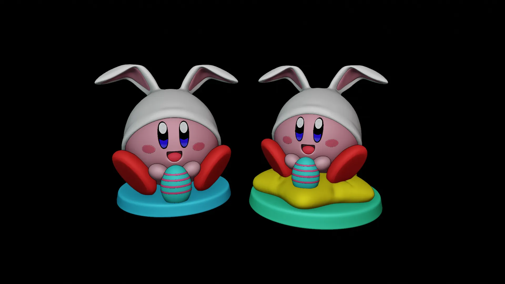 Kirby Easter Figure