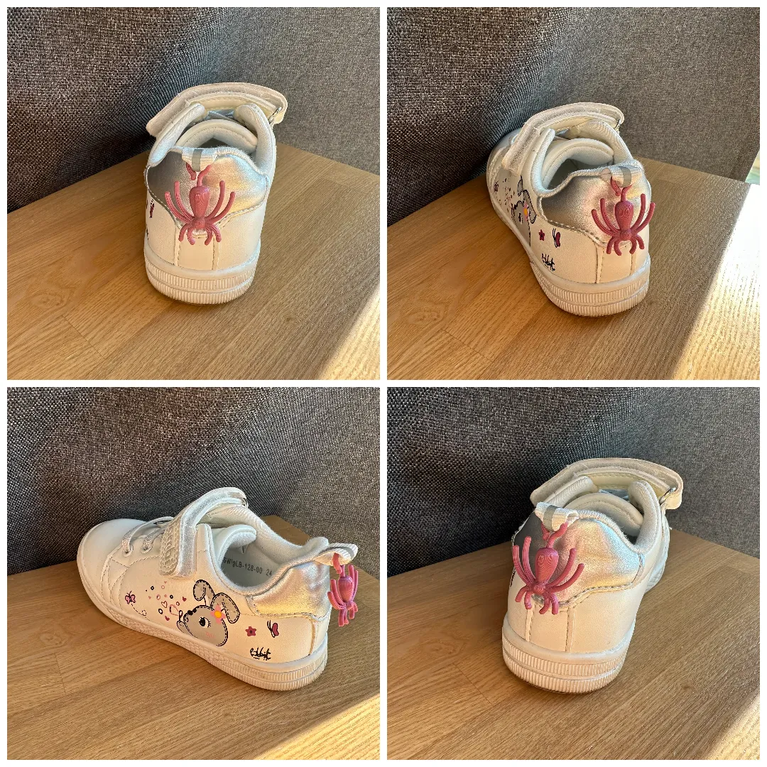 Spider shoe charm