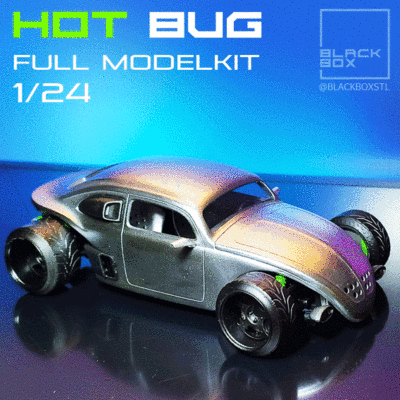 HOT BUG 1/24 FULL MODELKIT 3d model