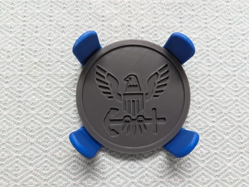 Navy Coaster w/holder (holds 6)
