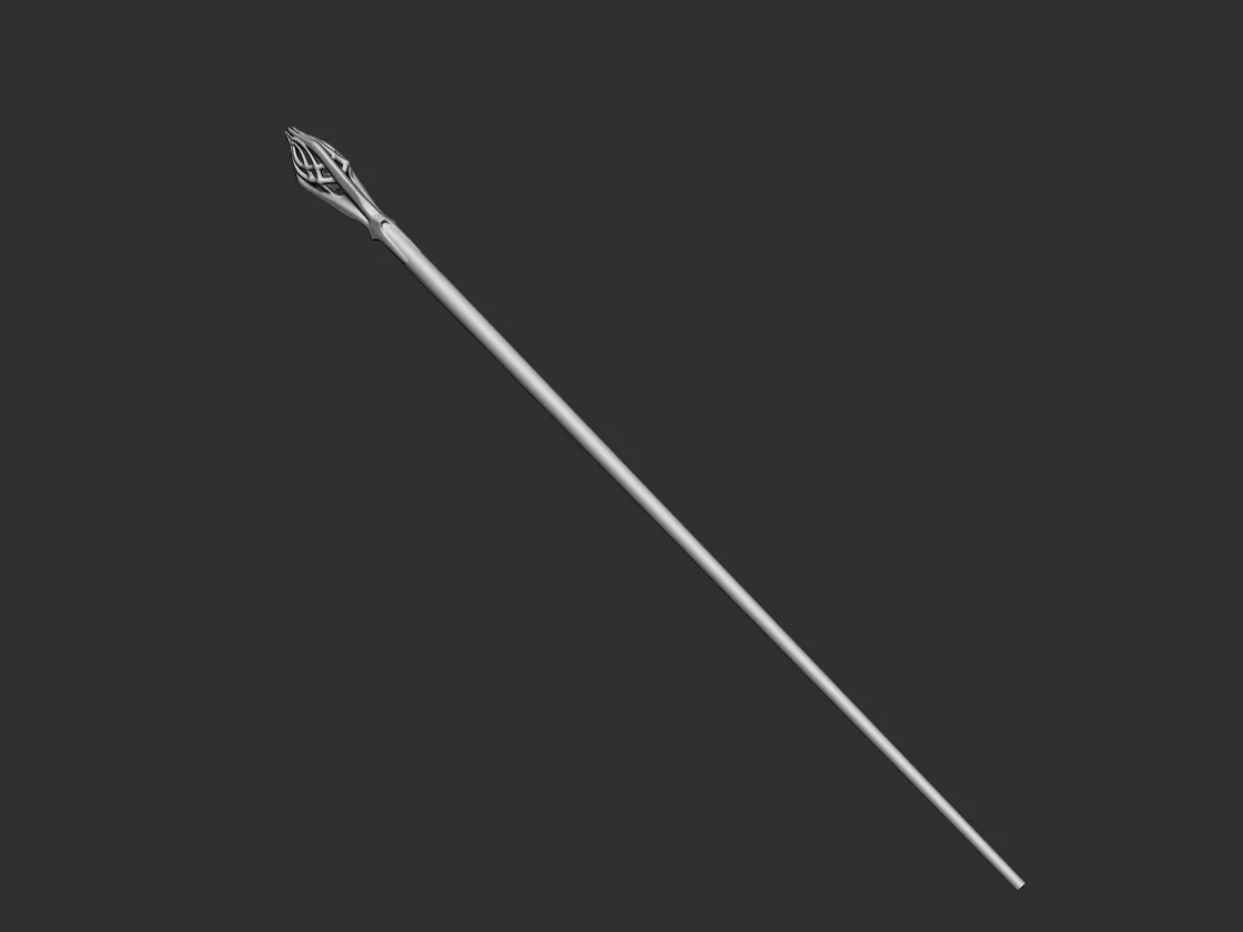 Gandalf Bastone da mago Il signore degli anelli 3D DOWNLOAD DIGITALE