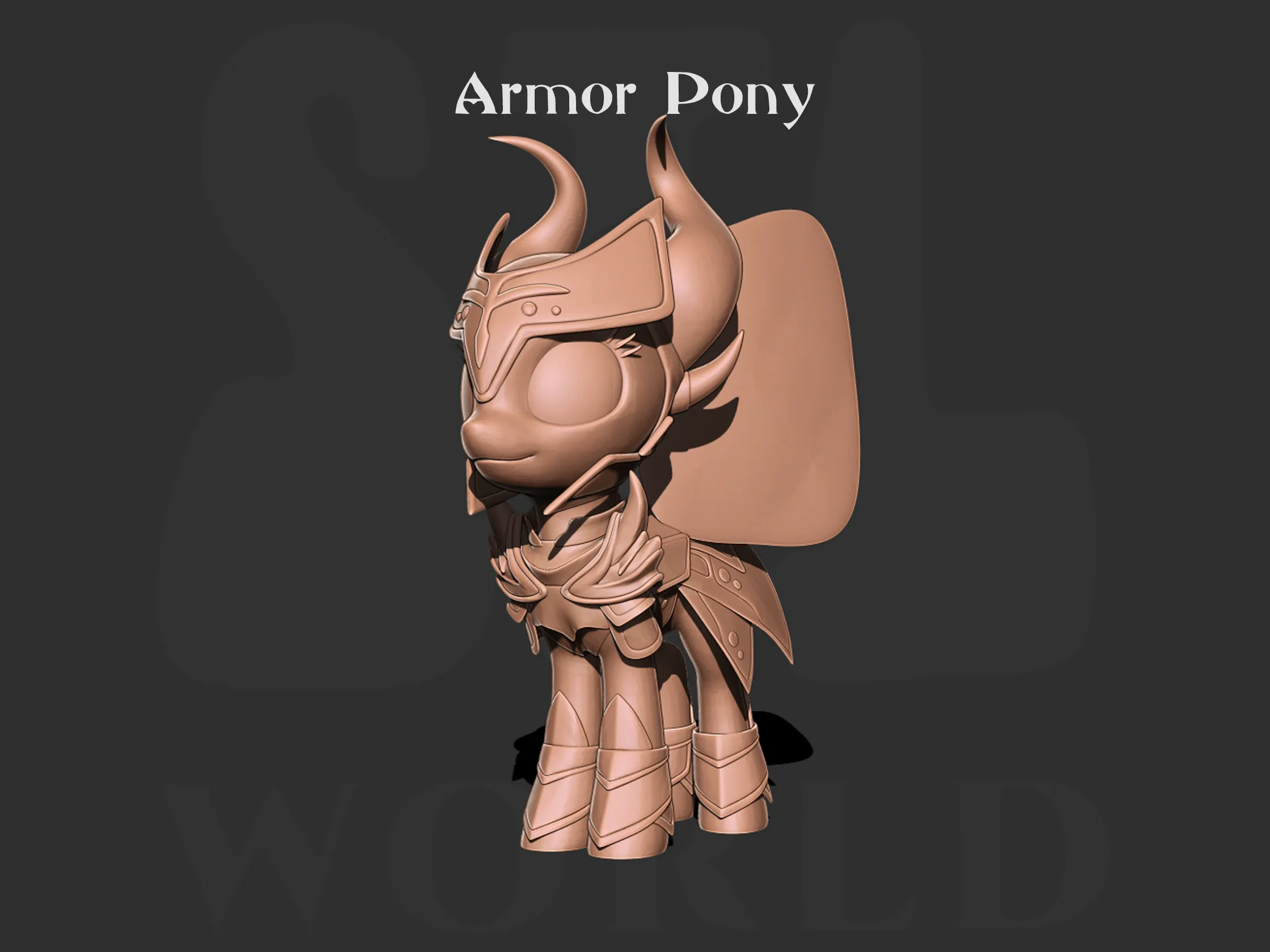 My Little Pony - Armor Pony 3d print model