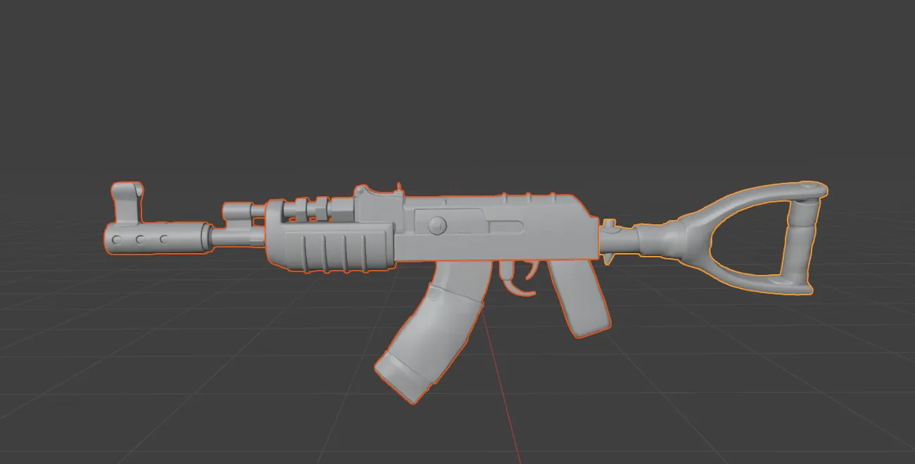 Assault rifle Rust