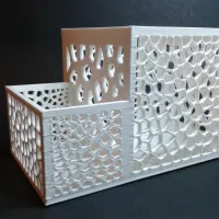 Voronoi Pen Holder-0