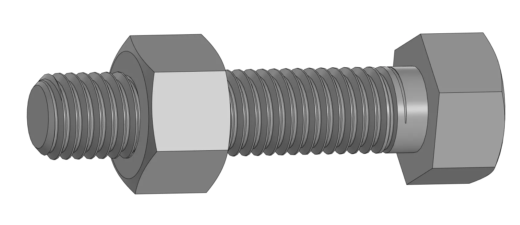 19M7872 Deck Blade Bolt & Washer For John Deere M12x1.75