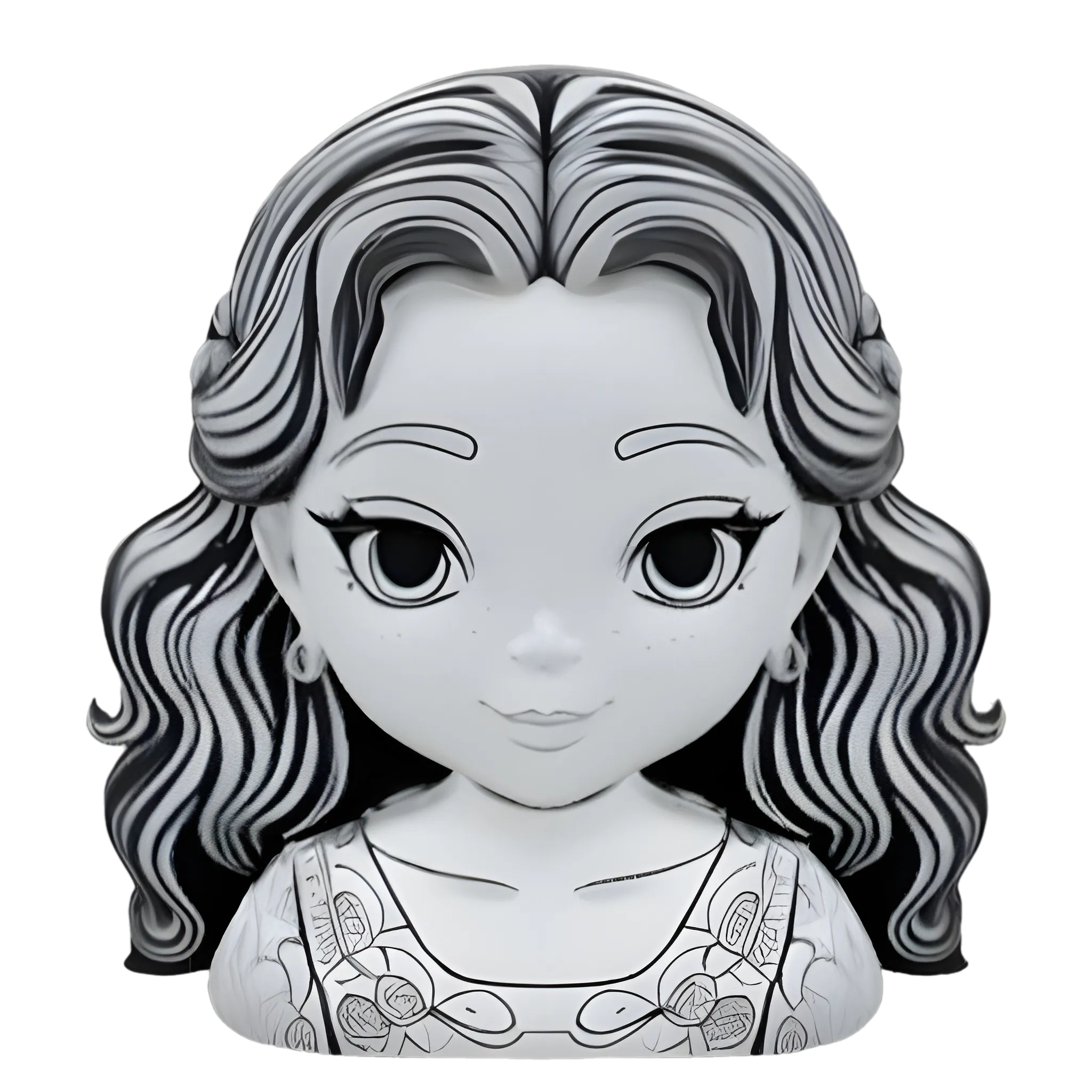 Anime Character Busts Collection - Decorative Series