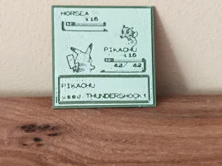 Pokemon Game Boy Battle Screenshot