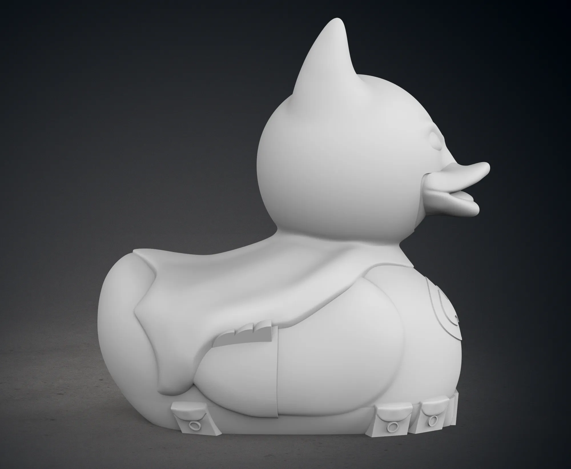 Cute Batman Rubber Duck
