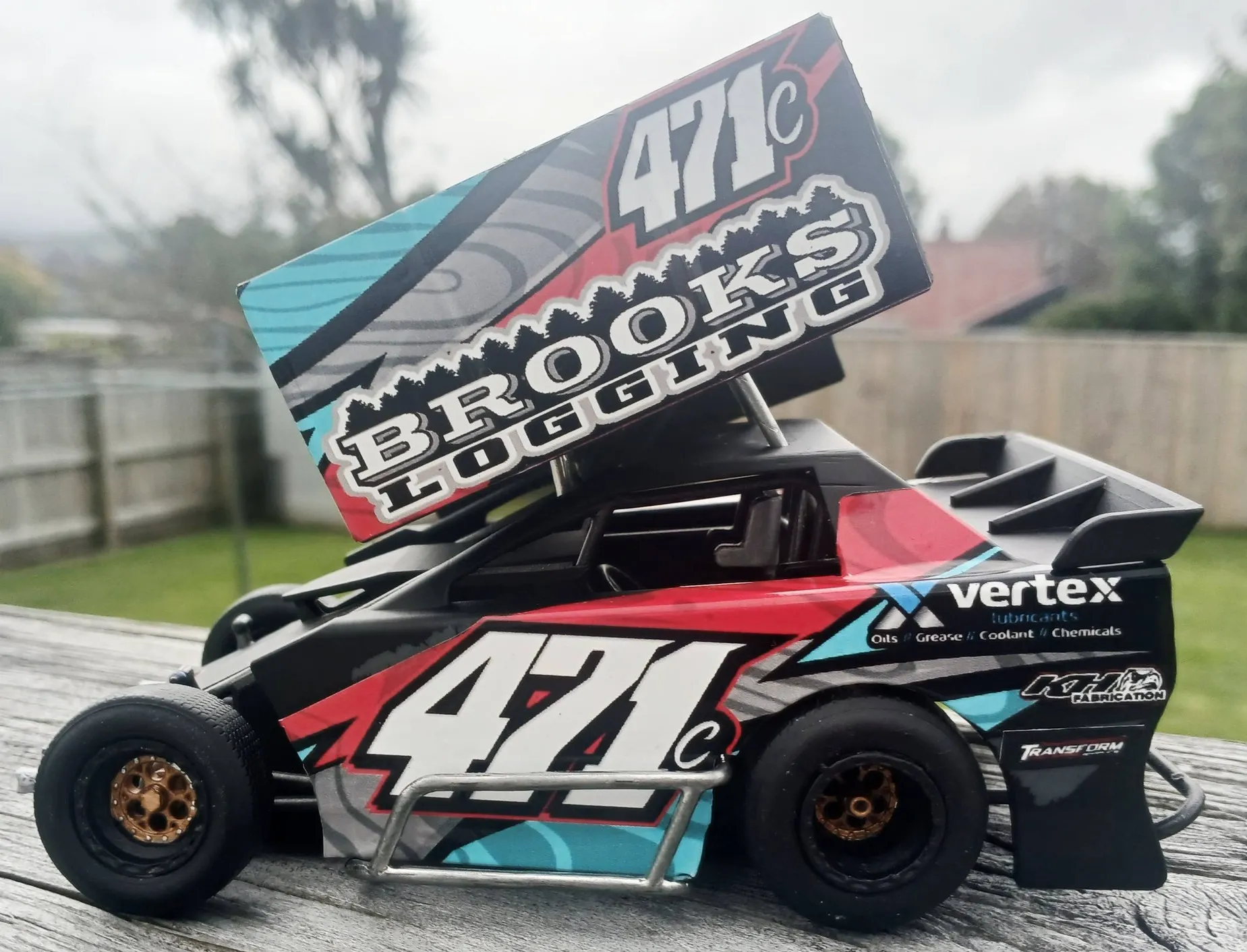 New Zealand Modified Stock car Version 2 Scale 1:25-1