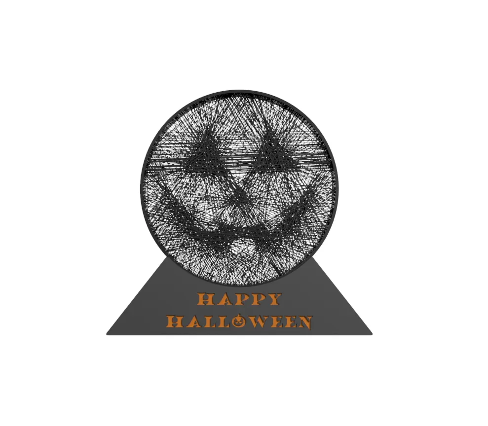 HALLOWEEN STRING-ART / 3 DIFFERENT DESIGNS