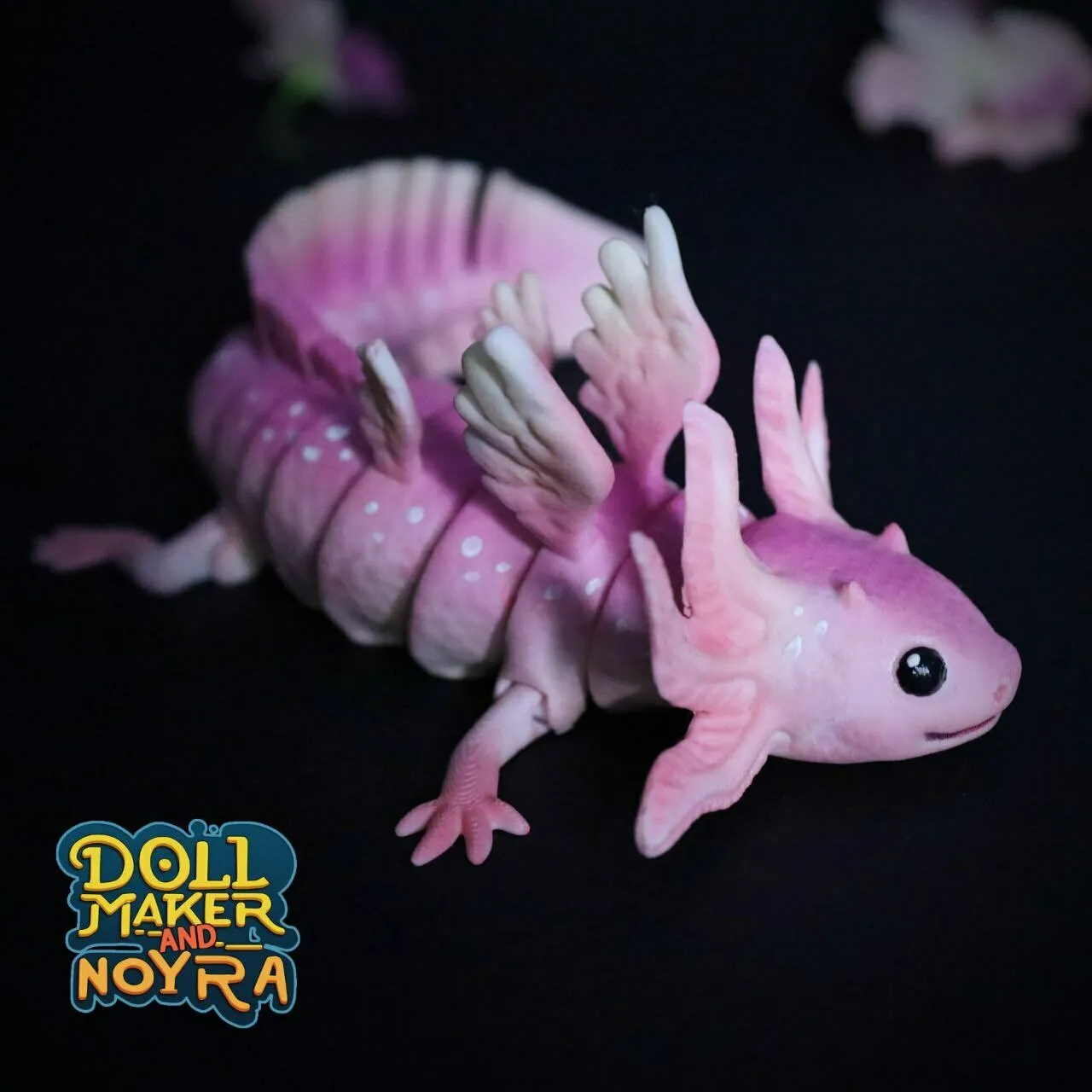 Stampa su luogo articolato angelo axolotl