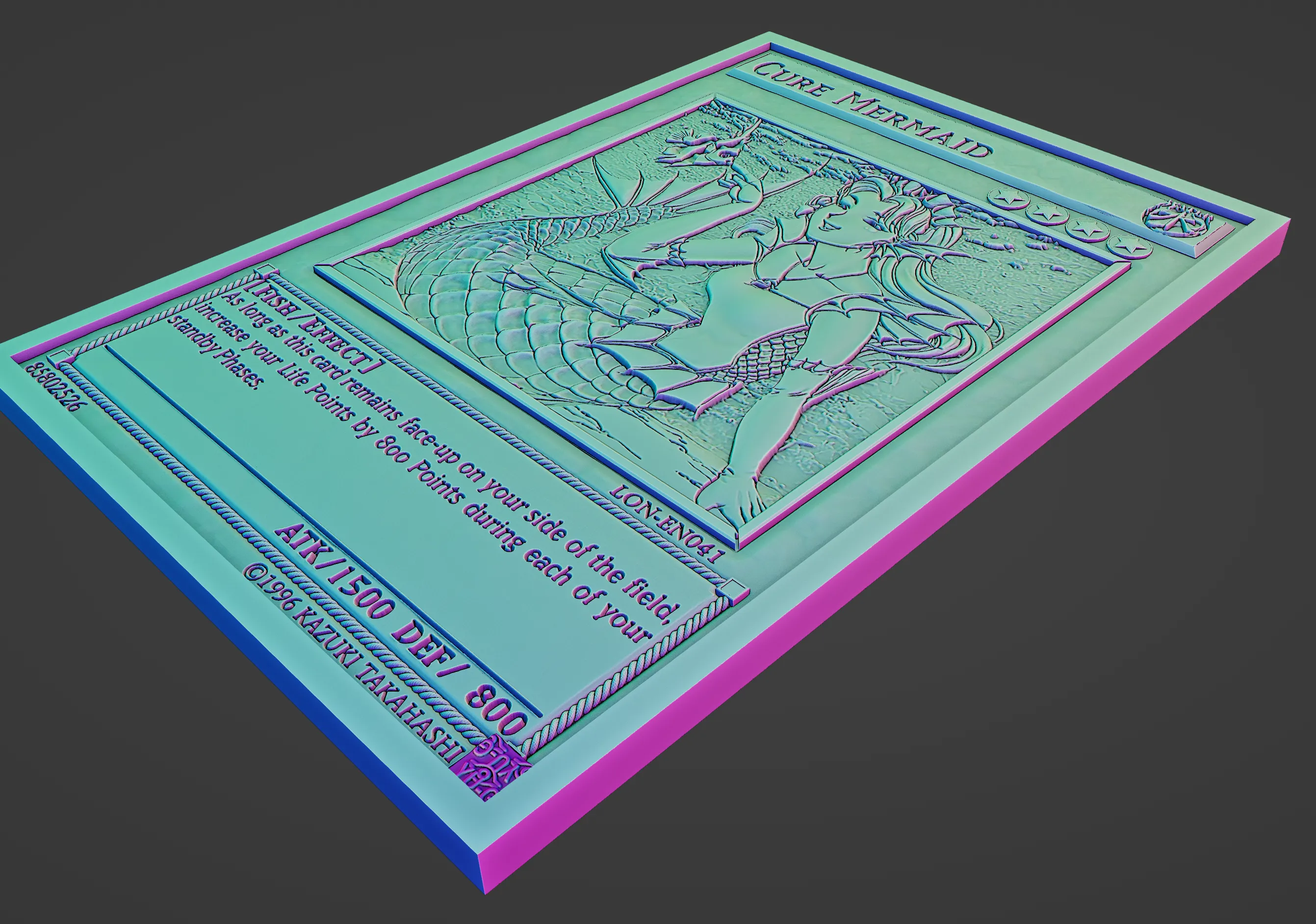 CURE MERMAID - YU-GI-OH! | 3D models download | Creality Cloud