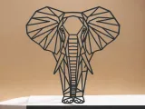 Elephant Line Art - Desktop Line Art-0