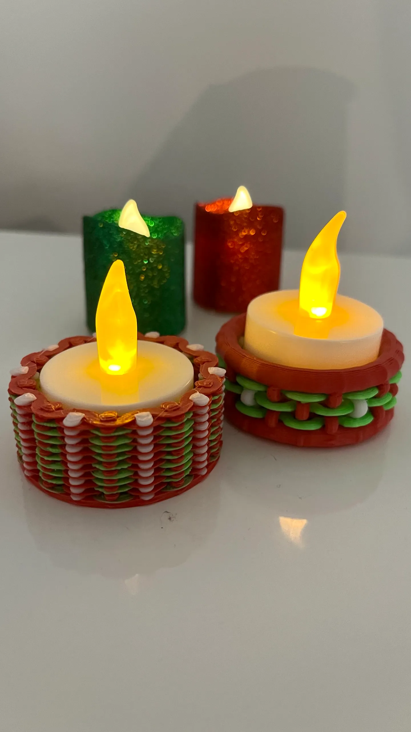 Tea light candle holders-4