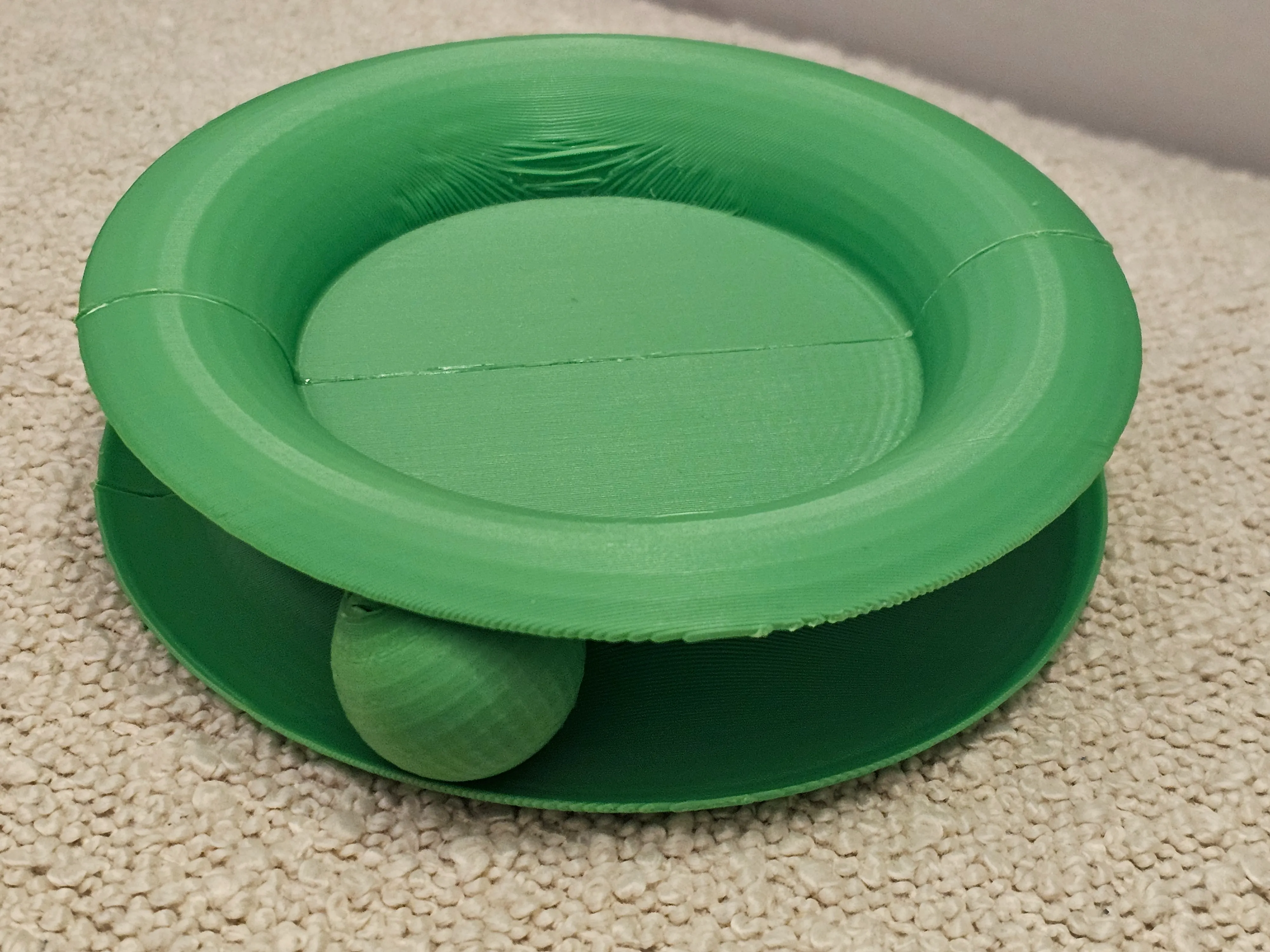 Multi-Tier Cat Ball Track Toy - Endless Playtime Fun