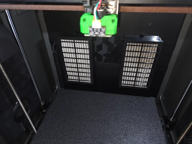 Creality K2 hepa/carbon pellet filter, cheap solution