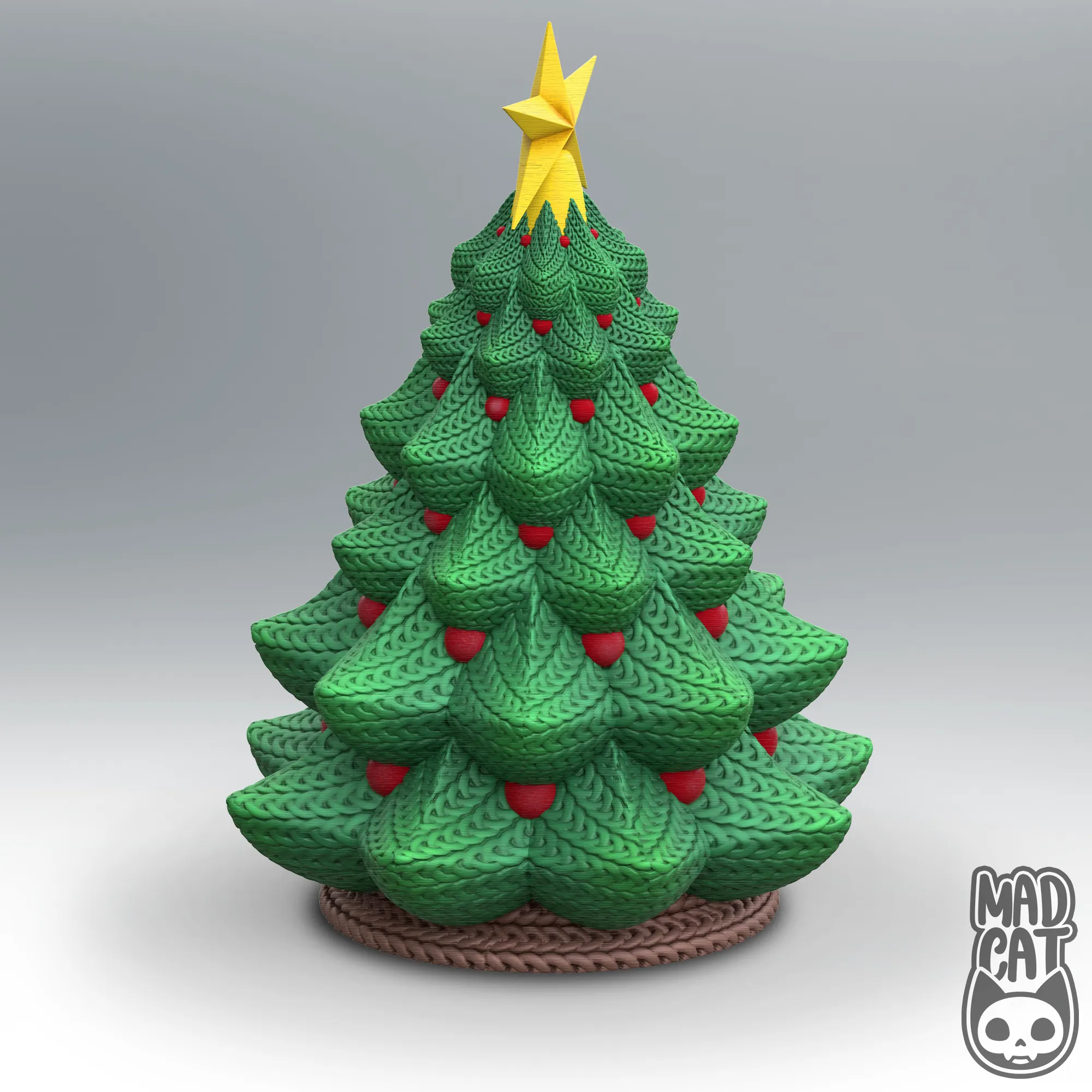 Knitted Christmas Tree