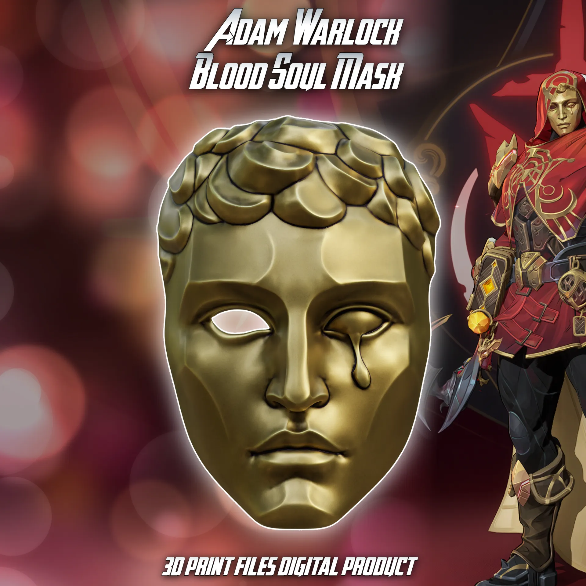Blood Soul Mask Adam Warlock Marvel Rivals