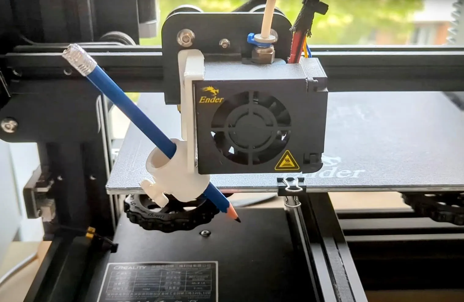 Ender 3 Pen Plotter Mod - Make Your Printer Write/Draw