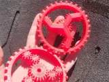 Print-in-Place Planetary Gear Cluster Module - Fidget-1
