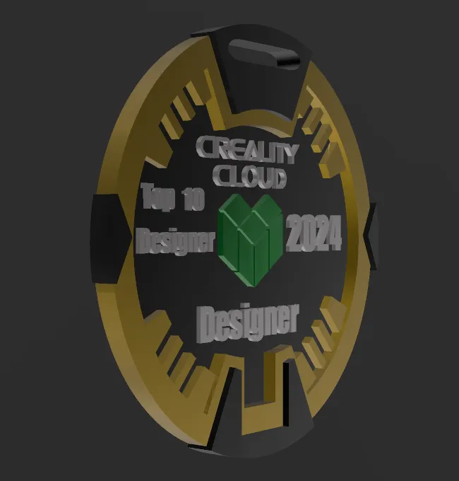 TOP 10 DESIGNERS MEDAL
