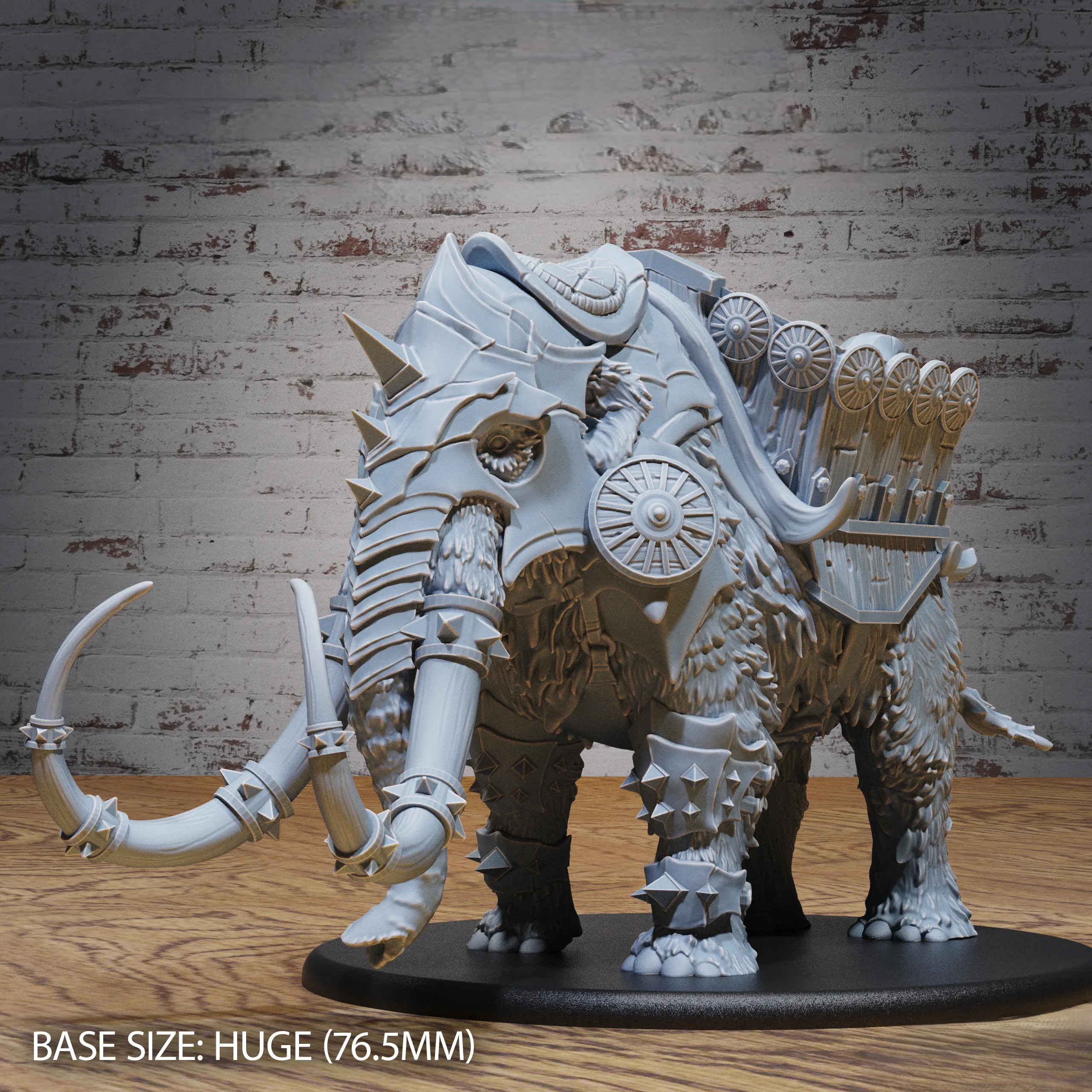 War Mammoth Mount - Epic 3D Printable Miniature