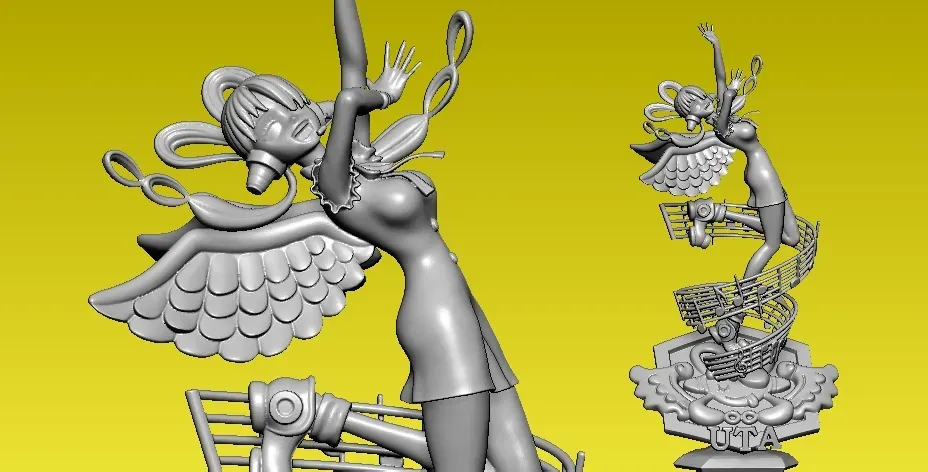 UTA ONE PIECE MODEL - 3D print