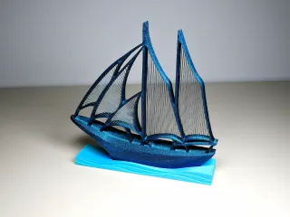 String Schooner Model