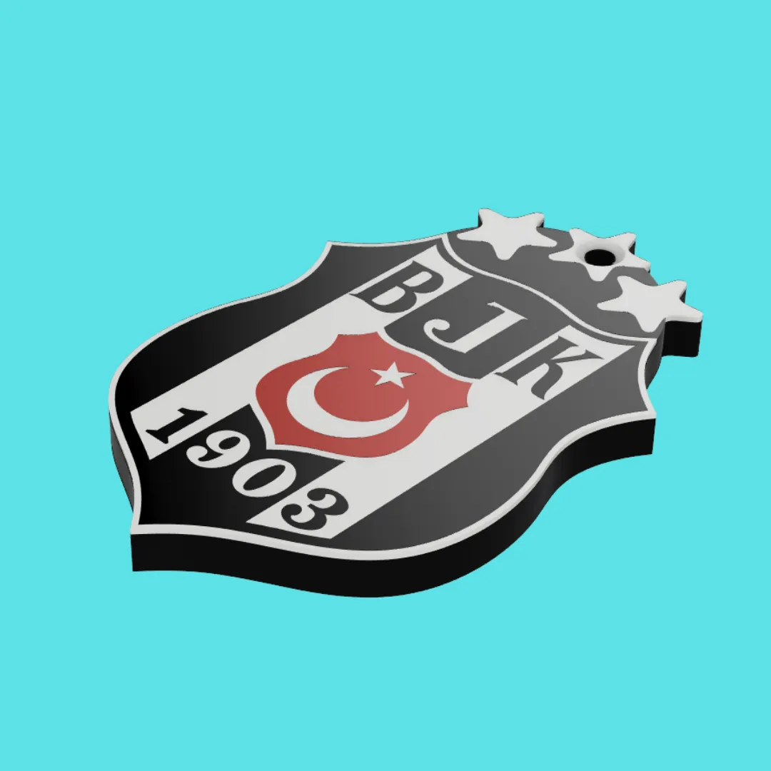 BEŞİKTAŞ 2025 LOGO ANAHTARLIK - 3 versiyon