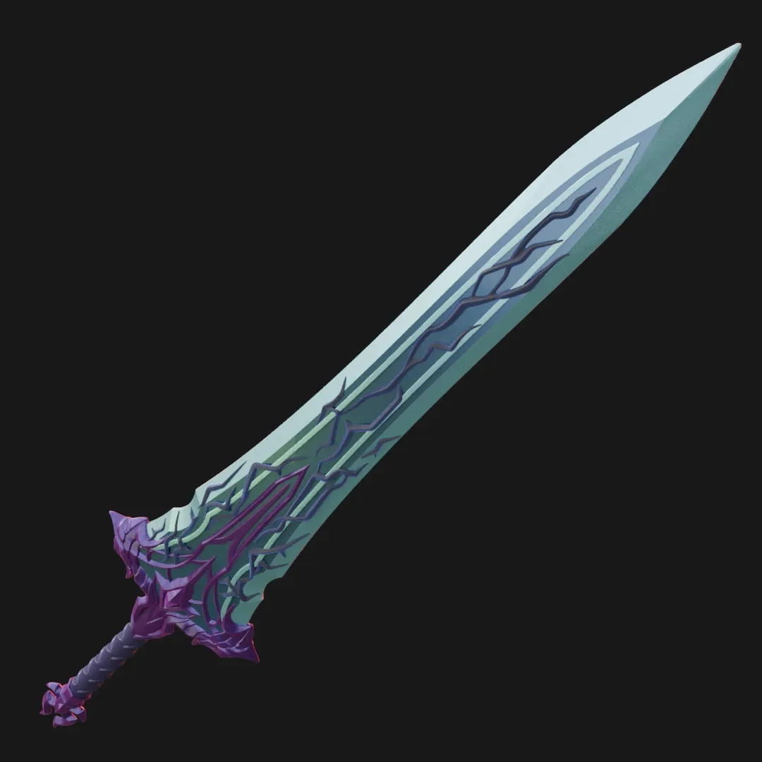Demon King's Longsword Solo Leveling Arise Fan Art