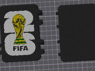 FIFA 2026 box stickers