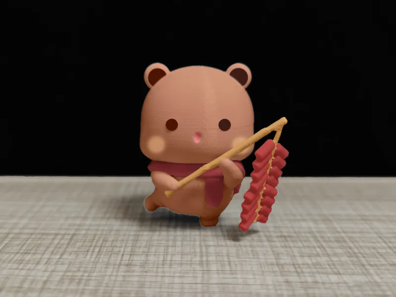 Couple Bear-new year_firecrackers_bubu