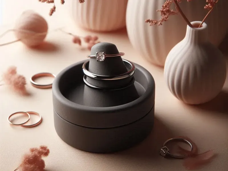 Modern Ring Holder – Display for Your Precious Pieces
