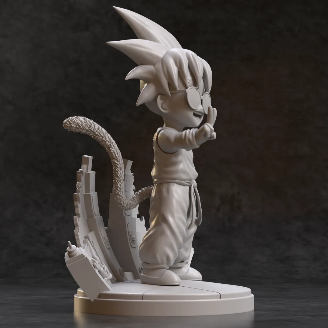 Goku sunglasses STL