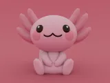 Axolotl drăguț-0