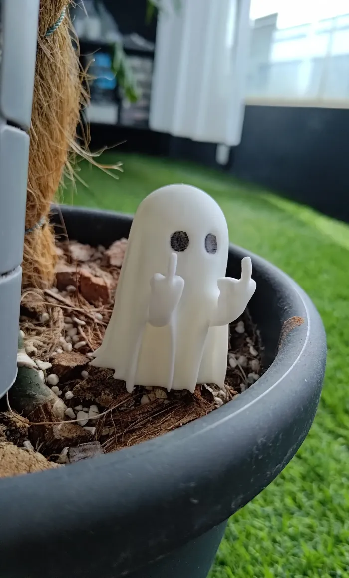 Ghost Figurine - Miniatures - PLA - 3D printed product - фото 5