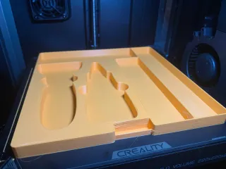 Creality K1 tool under tray