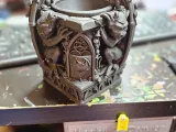 Gothic Gargoyle Wall-Hanging Corner Pot-2