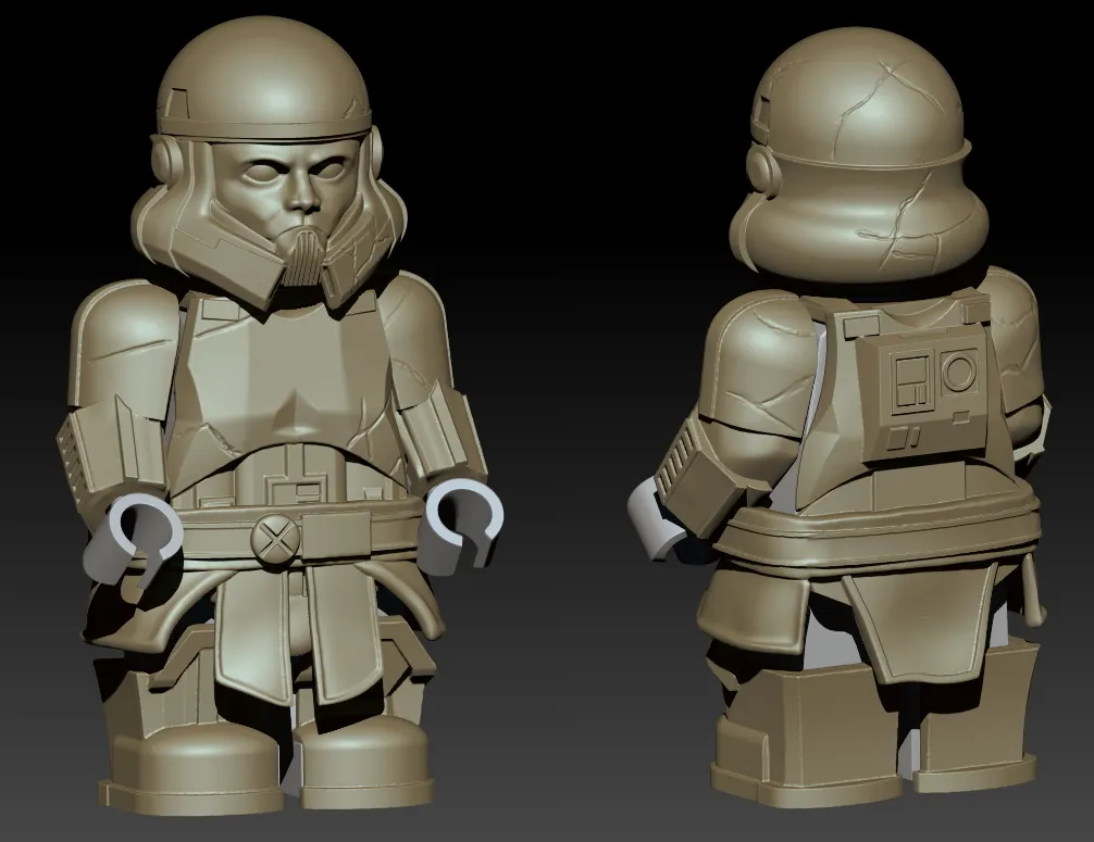 CAPTAIN ENOCH STAR WARS LEGO CUSTOM MINIFIGURE SET