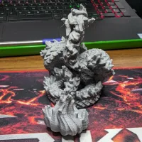 Mortas Dragon - Death Dragon - PRESUPPORTED - 32 mm-4