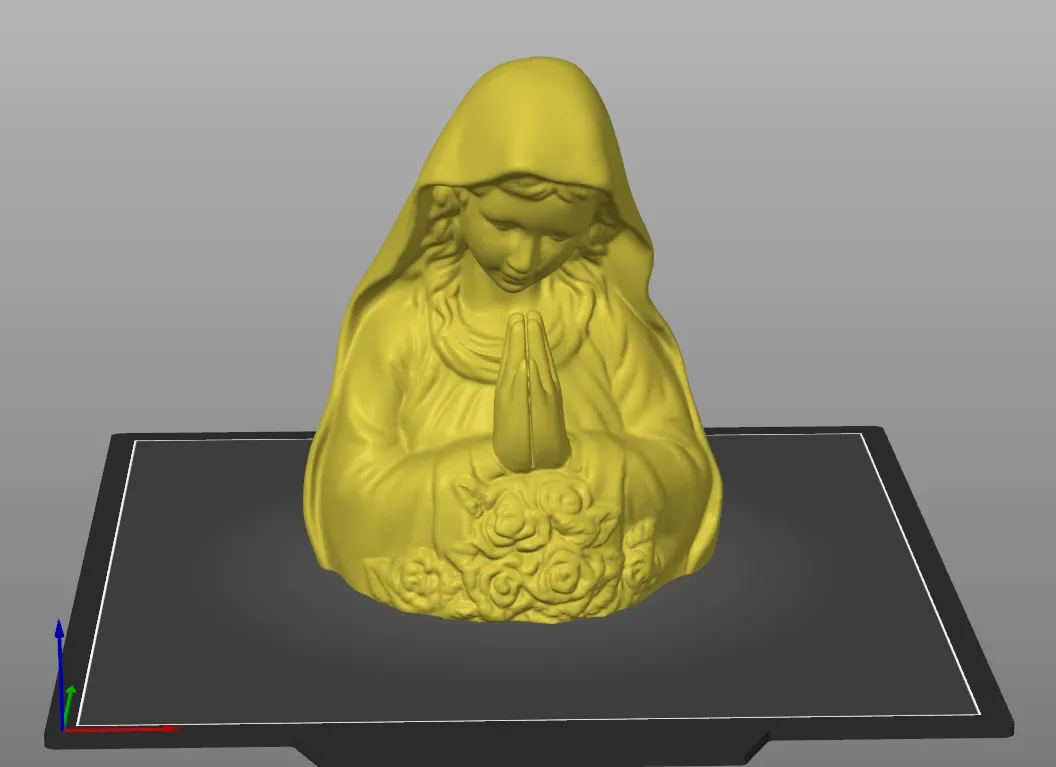 Statua Madonna Beata Madre Maria decorazione