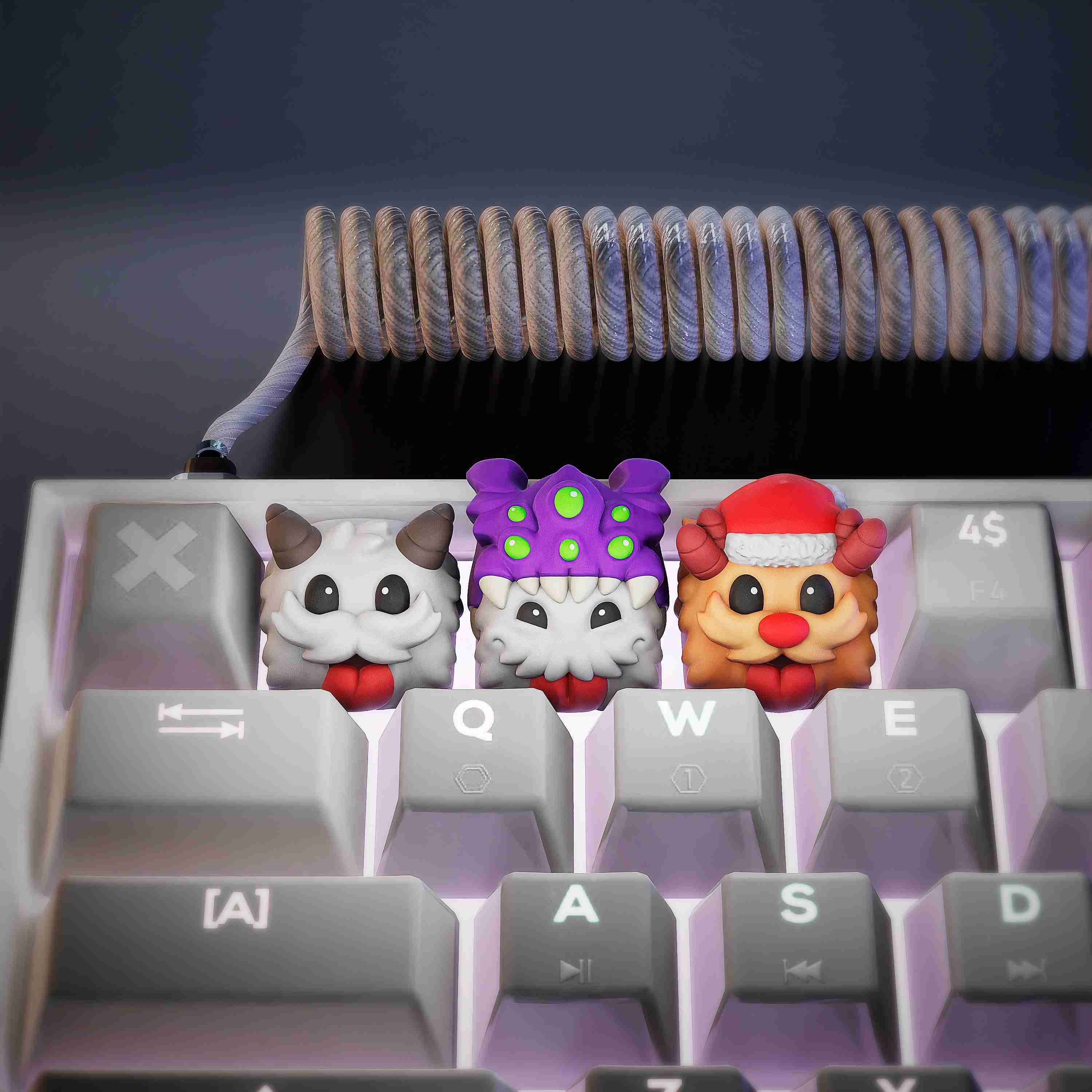 Poros Lol Keycaps Vol I Mechanical Keyboard 3D poros-lol-keycaps-vol-i-mechanical-keyboard-3d