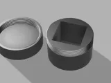 Pool cue chalk holder/support-0