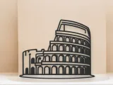 Colosseum Line Art - Desktop Line Art-2