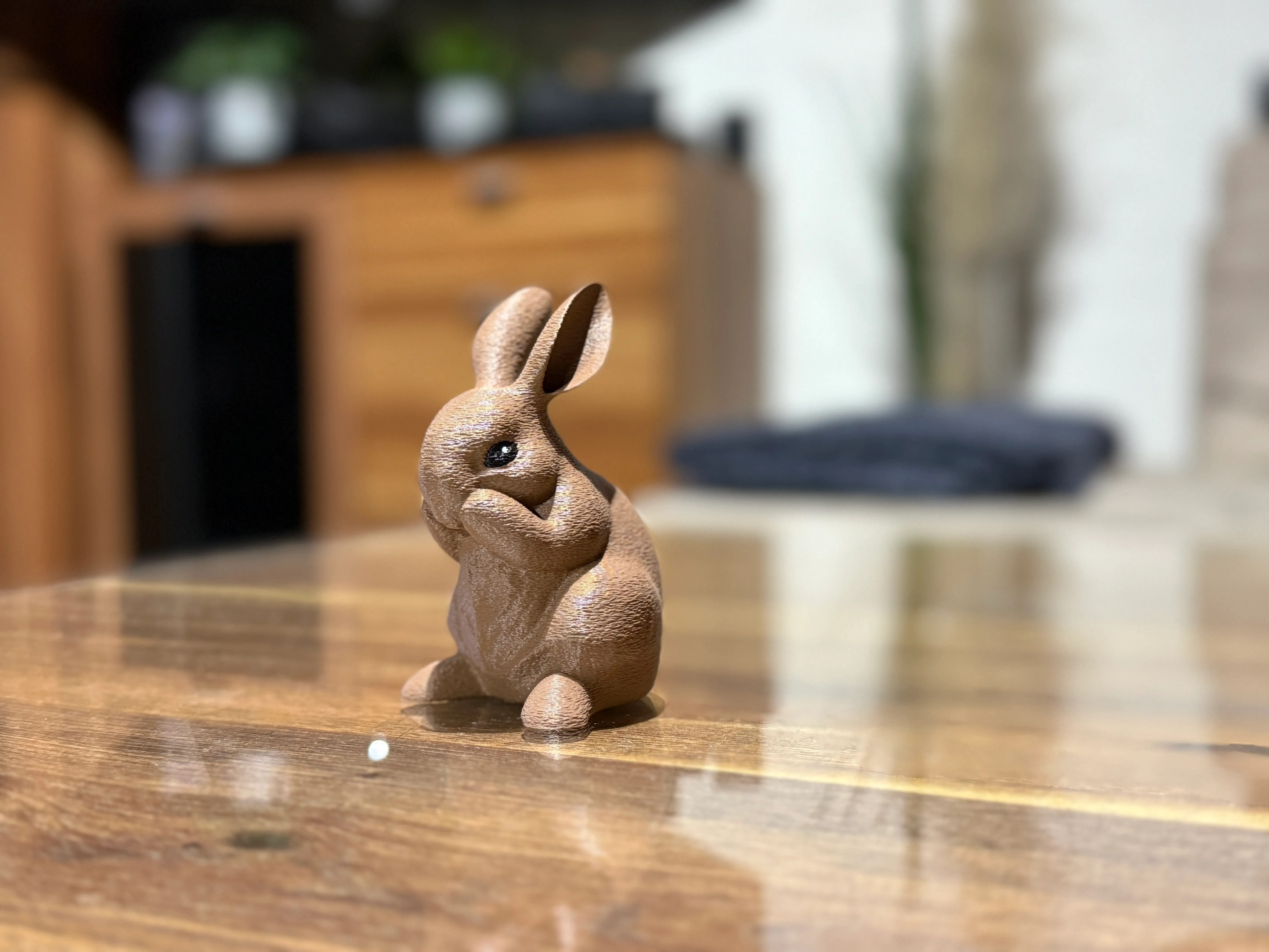 CUTE BUNNY WITH REALISTIC STRUCTURE / EASTER DECOR
